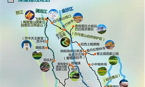 香格里拉经典旅游路线_香格里拉经典旅游路线图