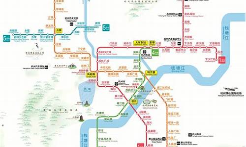 杭州地铁线路图2022_杭州地铁线路图2022 高清 放大