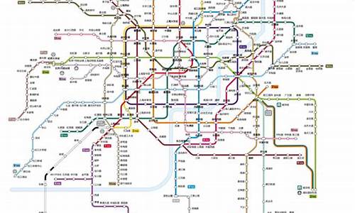 上海地铁全部线路图_上海地铁全部线路图高清